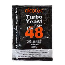 Спиртовые дрожжи Alcotec 48 Turbo Carbon