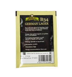 Пивные дрожжи Bulldog german lager B34 (10 грамм)