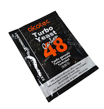 Спиртовые дрожжи Alcotec 48 Turbo Carbon