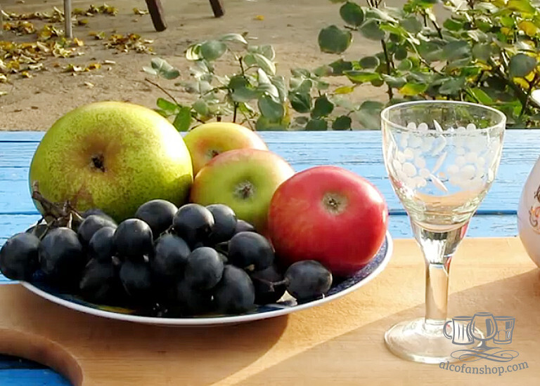 Как сделать настойку из винограда на водке
