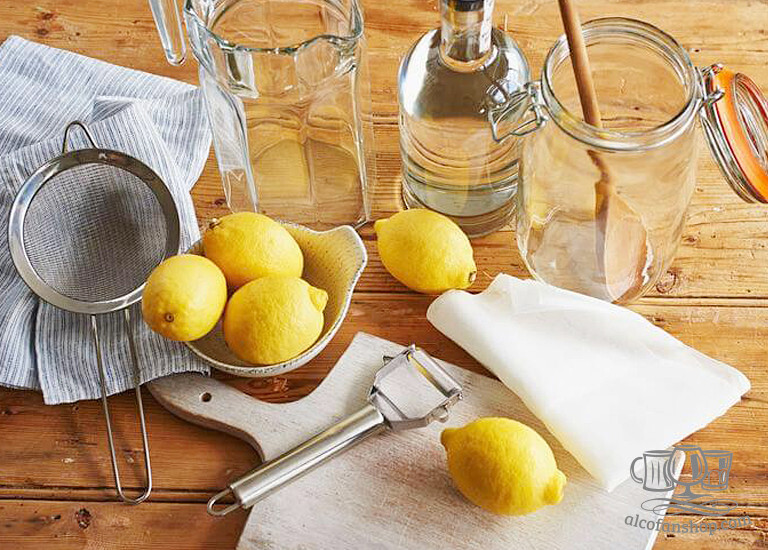 Как приготовить лимонную водку в домашних условиях рецепт и особенности
